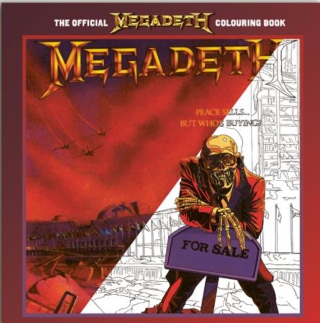 The Official Megadeth Colouring Book (Paperback Book)