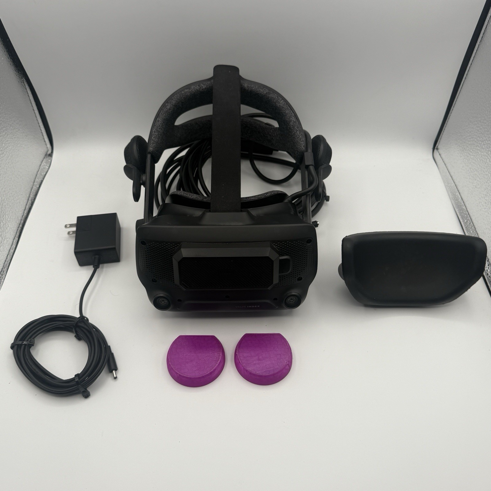 Valve Index VR Headset ONLY - All Cables Included w/ Power Supply & Radiator Fan