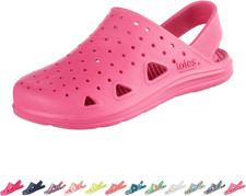 Unisex-Child Everywear Lightweight Waterproof Contoured Splash and Play Clog San