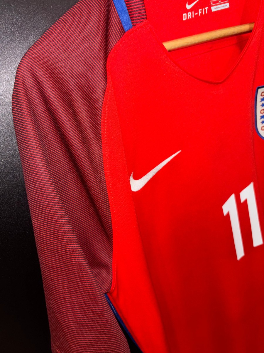 ENGLAND VARDY 2016-2017 ORIGINAL JERSEY Size M | eBay