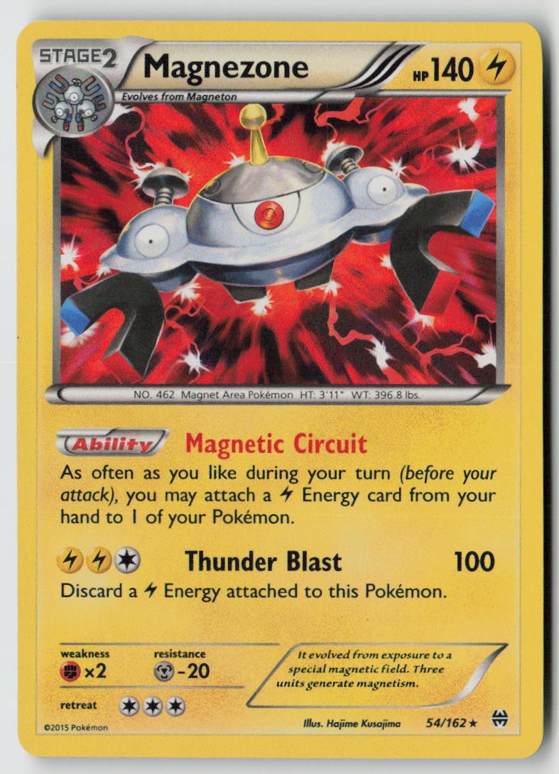 Magnezone 54/162 - XY - BREAKthrough Holo - PTCG - LP