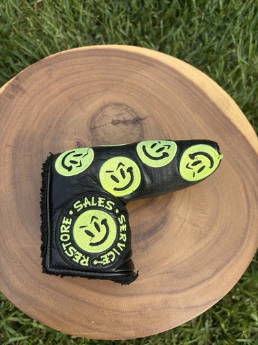 Scotty Cameron Titleist Scotty's Custom Shop Putter Headcover Smiley Face Green