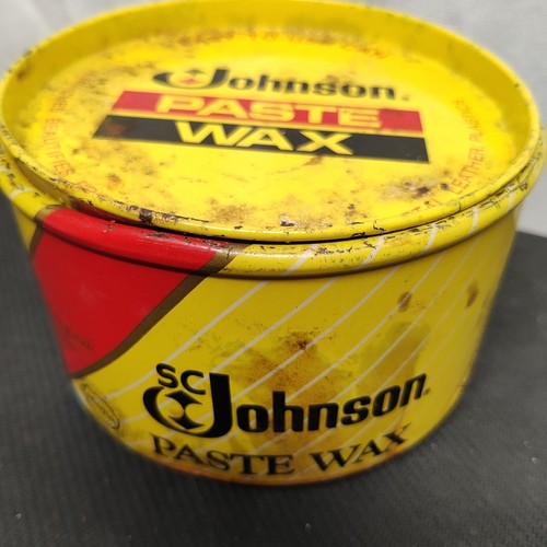 SC Johnson Paste Wax Full 16 Oz Can Discontinued Ugly Can Barn Find