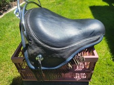 Harley Heritage Springer Solo Seat FLSTS  Blu...