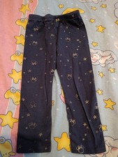 Leggings Mädchen Disney Minnie Maus Köpfe Gold Gr. 98