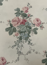 Vintage Dorma Croscil CHESTNUT HILL Fabric 2 Pieces Suitable for Cushions etc