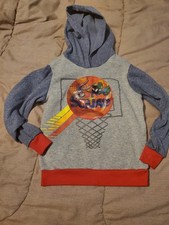 Space Jam Hoodie Boy’s Size 5/6 Tune Squad Basketball Bugs Bunny