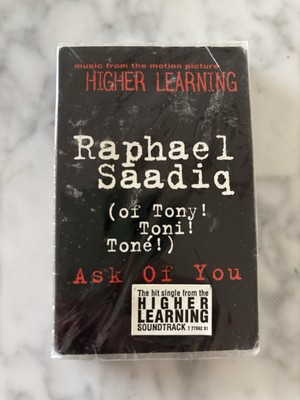 Raphael Saadiq Ask of You Cassette Single Higher Learning NEW SEALED Rare