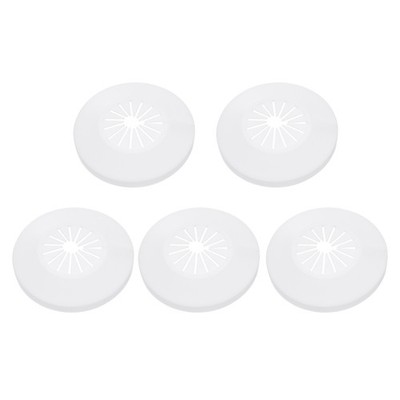 5PCS Flange Pipe Cover Decor for 0.6 to 1.1in (14-29mm) Pipe Cover Decor,White