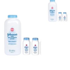 Johnson's Pure Cornstarch Baby Powder - Comfort and Freshness in 2 Sizes