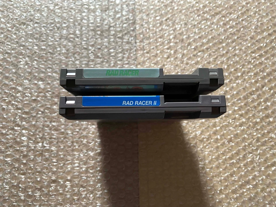 Rad Racer + Rad Racer II (Nintendo NES) - CARTS ONLY *TESTED - Image 3 of 3