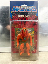 Vintage 1983 MOTU BEAST MAN MOC Sealed G7 Malaysia Masters Universe Mattel He-Ma