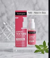NEW Neutrogena Stubborn Texture Niacinamide Serum 10 Fragrance Free 1oz NIB