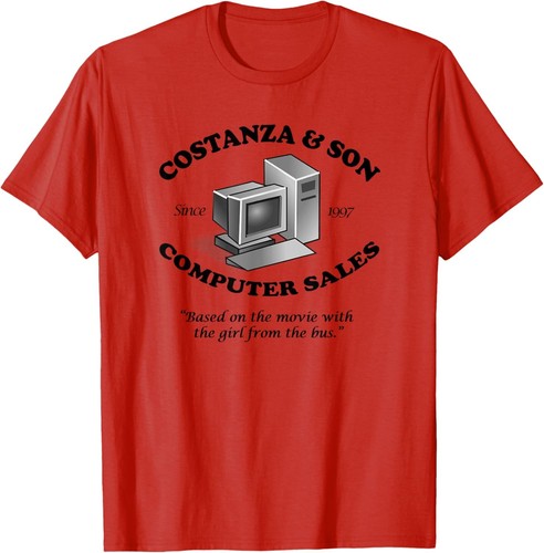 Costanza and Son Computer Sales T-Shirt Hoodie - Picture 10 of 11