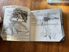 JoJo's Bizarre Adventure Sega No Game Case And Manual Only - Registration Card