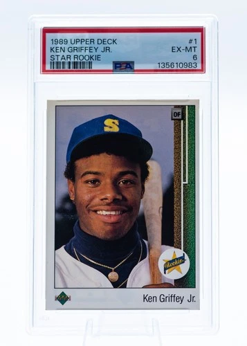 1989 Upper Deck Ken Griffey Jr. Star Rookie #1 | PSA 6 EX-MT