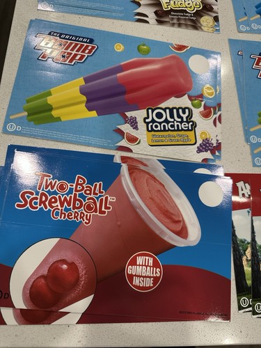 Lot Of 50 Mixed Novelty Ice Cream Bar Stickers, Ice Cream Truck Decal - Picture 4 of 8