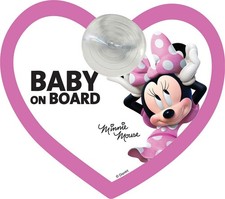 Disney Minnie Mouse DISNEY Graphics Suction Cup Board Baby Sign