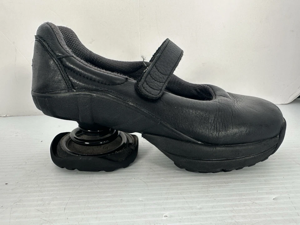 Z-Coil Sofia Mary Jane Shoes Women's Size 7 Pain Relief Black Leather Orthopedic - Image 4 of 4