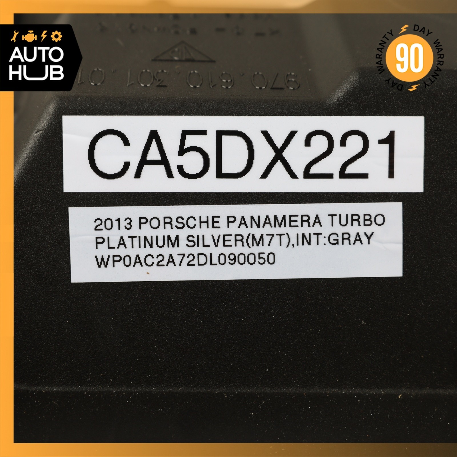 10-16 Porsche Panamera 970 4S Turbo Battery Terminal Junction Fuse Box OEM 68k