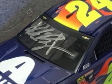 FREE SHIP William Byron 24 Axalta Autographed 2018 Camaro