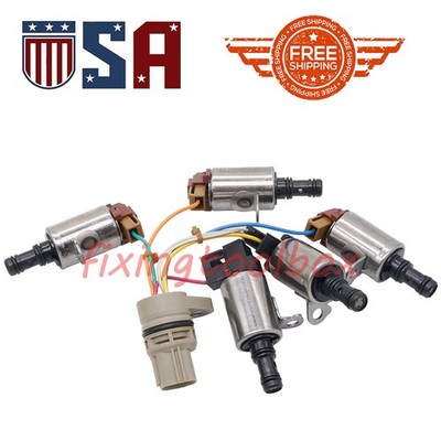 Transmission Solenoid Set 28500-PRP-004 For Honda Accord Crosstour CR-V 2.4 3.5L