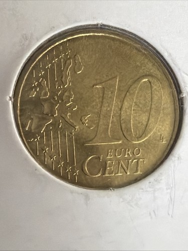 2002 G Mark 10 Cent German Euro Rare Coin UNC RARE