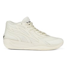 PUMA Mb.02 Whispers Basketball  Mens White Sneakers Athletic Shoes 37831901