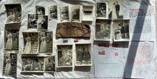 ORIGINAL WW2 US ARMY AIR FORCE B-17 B-29 PILOT PHOTO INSIGNIA LOT USAAF RESEARCH