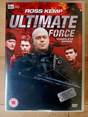 Ultimate Force - Series 1,2,3,4 Complete. Ross Kemp. ITV (8xDVD Box Set 2007)