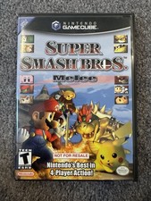 Super Smash Bros Melee “NOT FOR RESALE” for the Nintendo GameCube - CIB