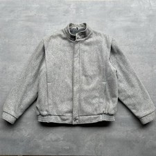 Vintage Hunt Club Wool Bomber Jacket Men s XL...