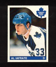 1985-86 AL IAFRATE #210 ROOKIE NM-MT+ OPC Maple Leafs D Star NHL Hockey Card RC