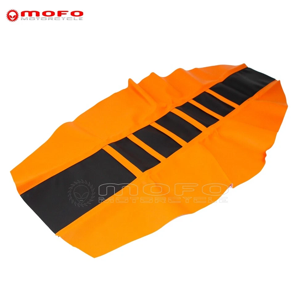 Cubierta de asiento suave de goma con pinza Supermoto para DRZ400 DR650 RM85 FE TE 250 350 450 Foto 3 de 4