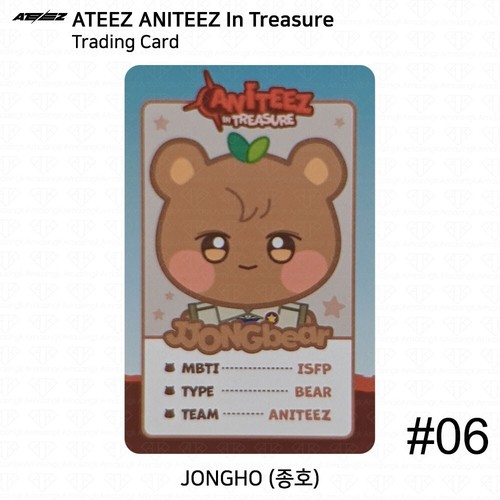 ATEEZ ANITEEZ In Treasure POP UP Official MD Trading Photocard K-POP KPOP - Afbeelding 12 van 95