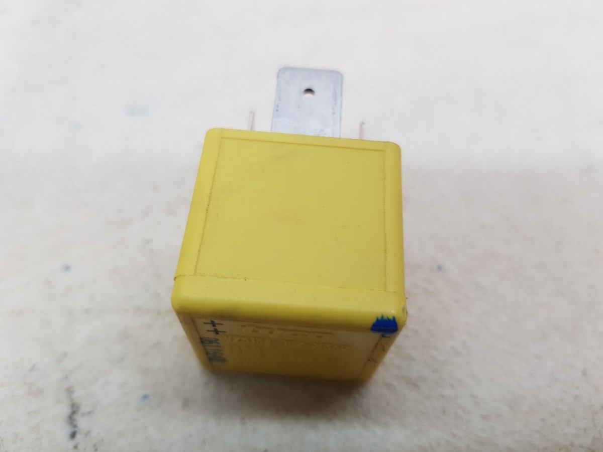 VAUXHALL OPEL CORSA ASTRA VECTRA 4 PIN YELLOW STARTER RELAY 