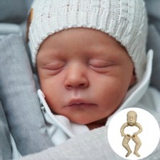 Doll Newborn Baby Reborn Vinyl Unpainted Parts DIY Kit Unfinished Realistic New