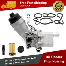 Oil Cooler Filter Housing for Chevrolet Cruze Sonic Trax Buick Encore 1.4L Turbo