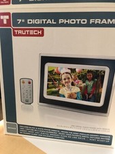 7" digital photo frame by Trutech new