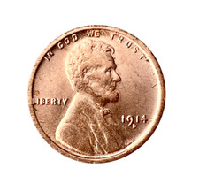1914 États-Unis - Pièce 1 cent "Lincoln - Wheat Penny" épi de blé (Reproduction)