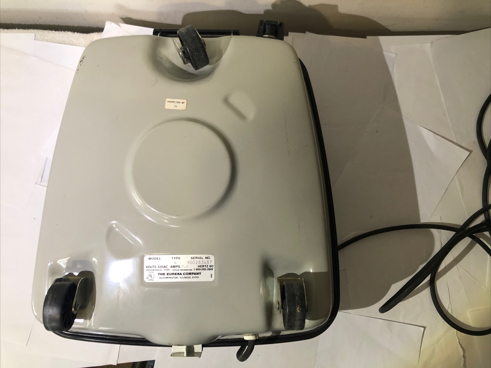 Eureka Canister Vacuum Model 3336A w/ Attachments Tested/Working eBay