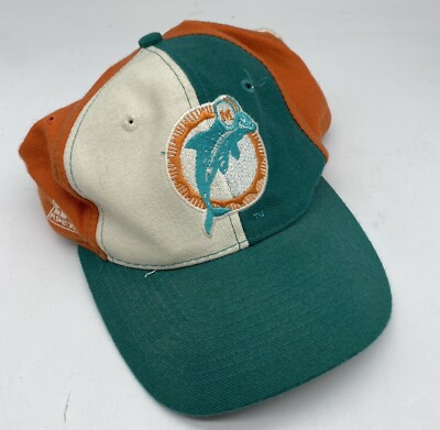 Vintage 90's MIAMI DOLPHINS Apex One SnapBack *TEAM NFL* HAT