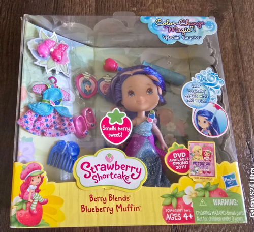 NEW SEALED Strawberry Shortcake Berry Blends BLUEBERRY MUFFIN Doll Hasbro
