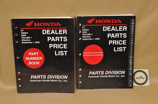 Honda catalog online