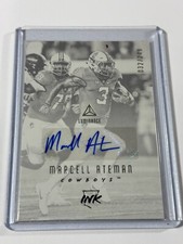 Marcell Ateman 2018 Panini Luminance Ink Rookie Auto /249