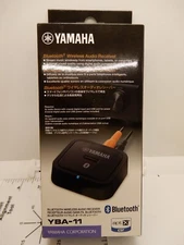 Yamaha YBA-11 Bluetooth Audio Receiver Adapter - NEW,  Black
