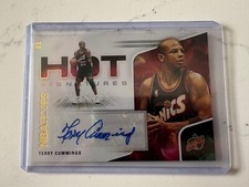 2020-21 Panini NBA Hoops Hot Signatures Terry Cummings #HS-TCU Auto