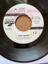 Sam Baker - Sunny 7" PROMO