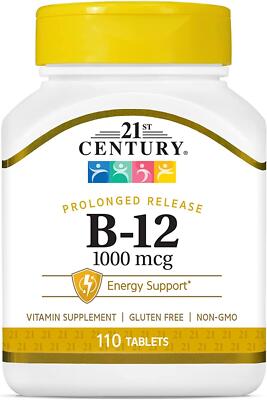 B 12 1000 Mcg Prolonged Release Tablets, 110 Count