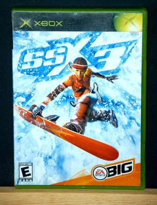 SSX3  ( Microsoft XBOX) Manual and Case Only NO GAME